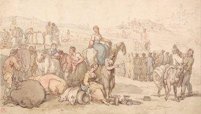Une foire à la campagne - Thomas Rowlandson